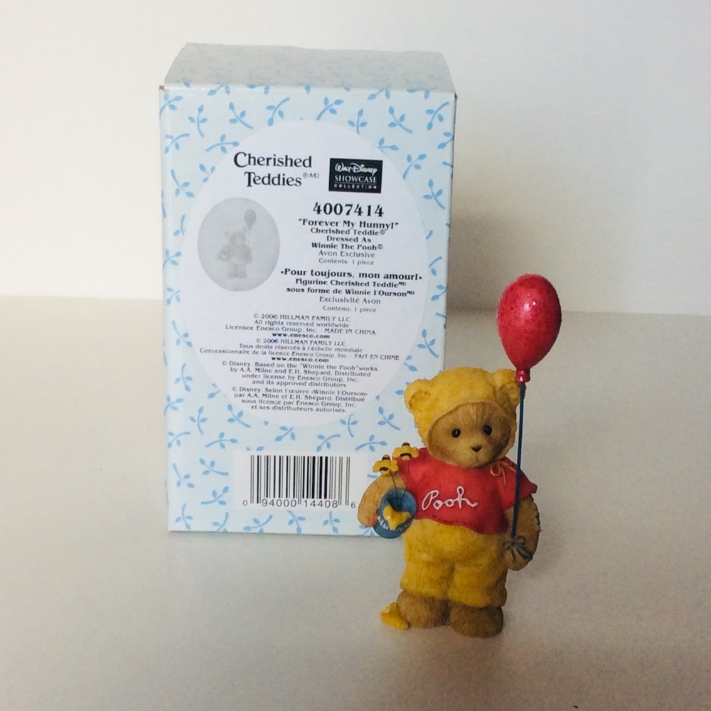 SOLD, duplicate copy-Cherished Teddies Winnie the Pooh figurine